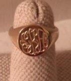 Initial Pinky Ring